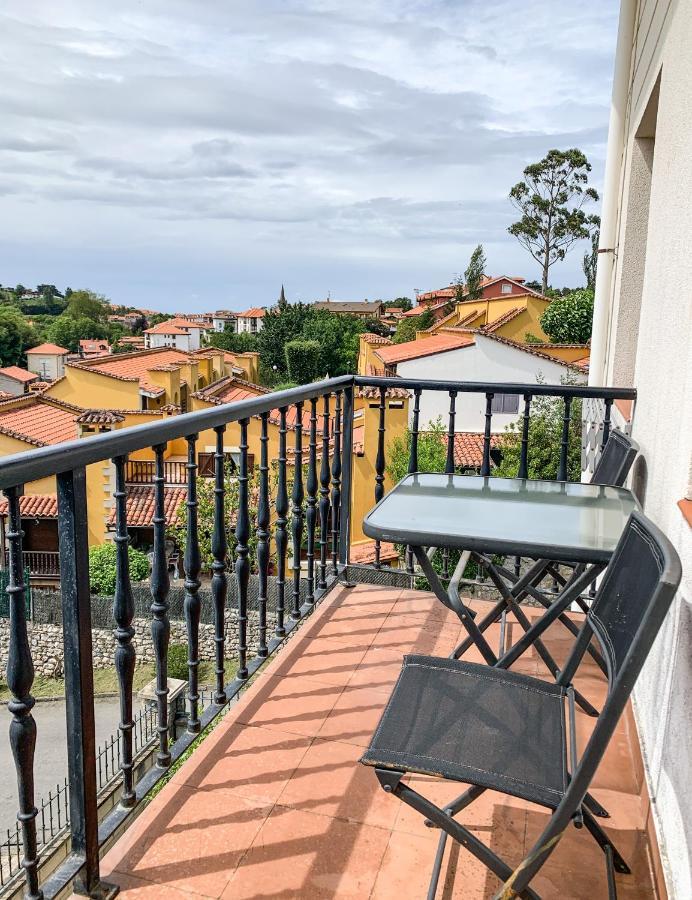 Acogedor Apartamento Con Terraza Y Parking Publico En Comillas Ngoại thất bức ảnh